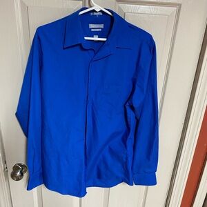 Van Heusen Royal Blue Fitted Shirt